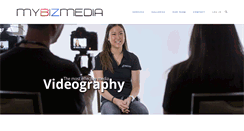 Desktop Screenshot of mybizmedia.com