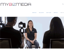 Tablet Screenshot of mybizmedia.com